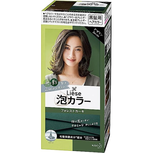 Kao Liese Creamy Bubble Hair Colour Forest Khaki
