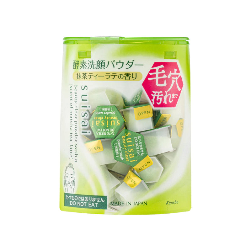 Kanebo - Suisai Beauty Clear Matcha Tea Latte Powder Wash